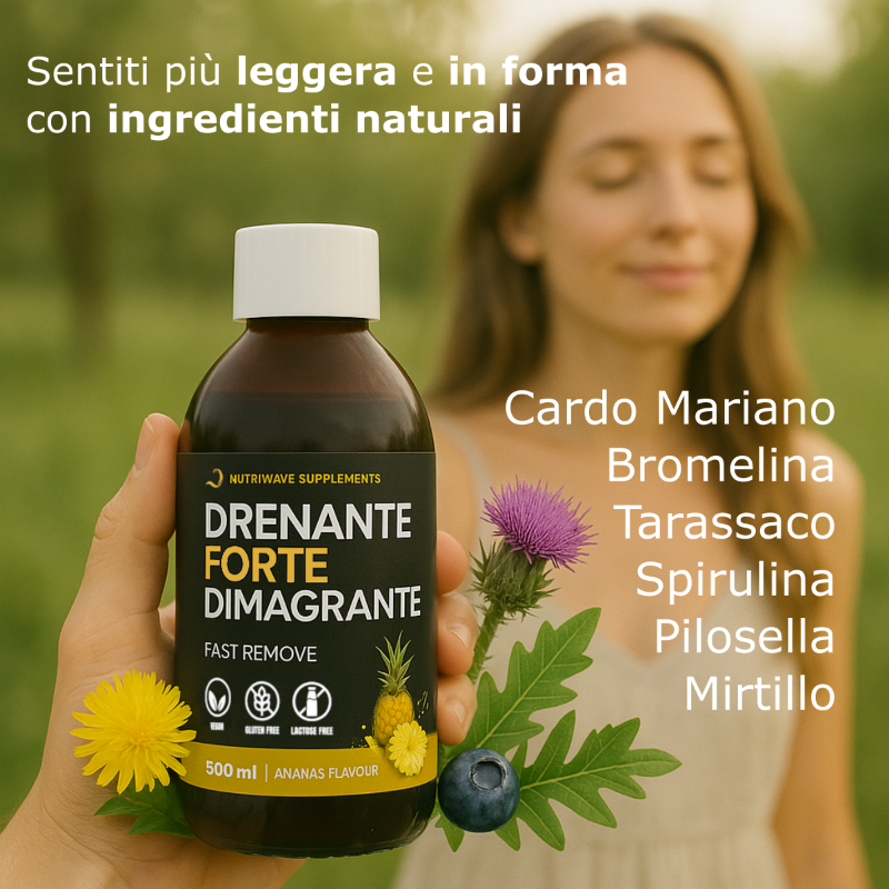 Drenante con ingredienti naturali