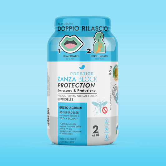 Zanza Block Protection, Anti zanzare in gommose da masticare