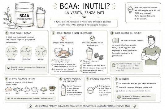 Gli aminoacidi BCAA sono inutili?