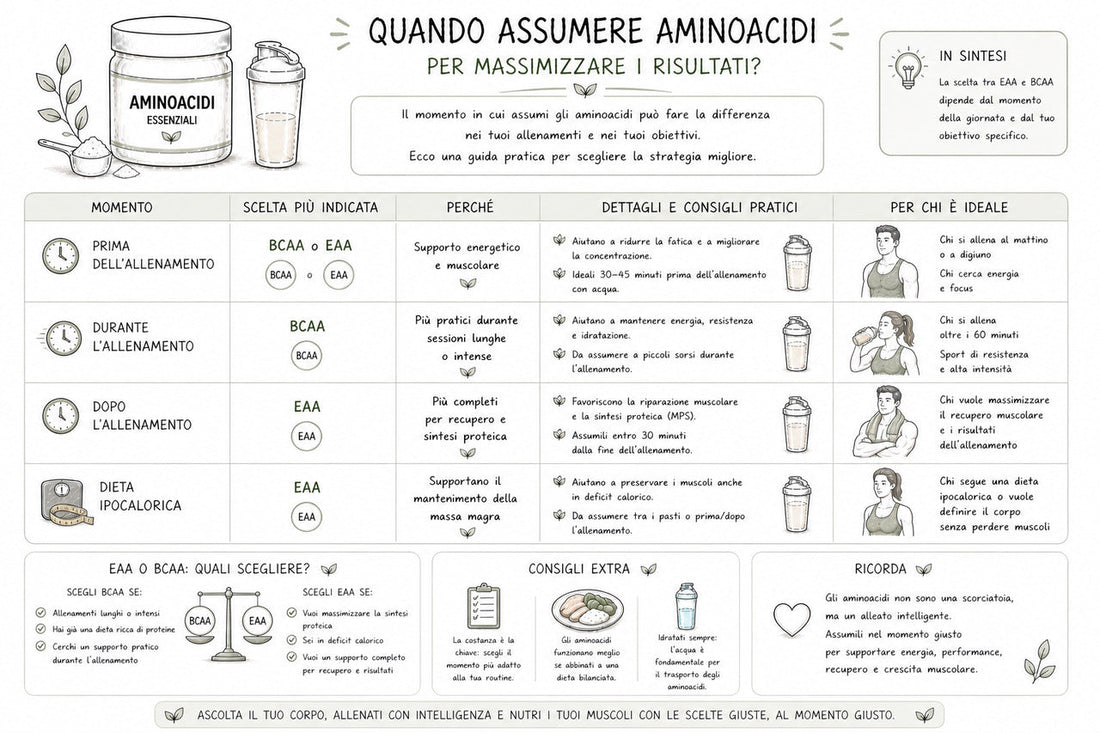 Quando usare gli aminoacidi?