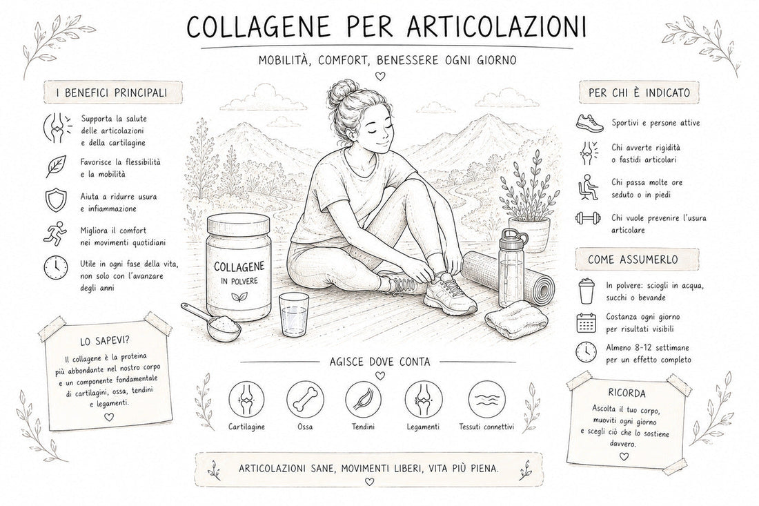 Quali sono i benefici del collagene sulle articolazioni?
