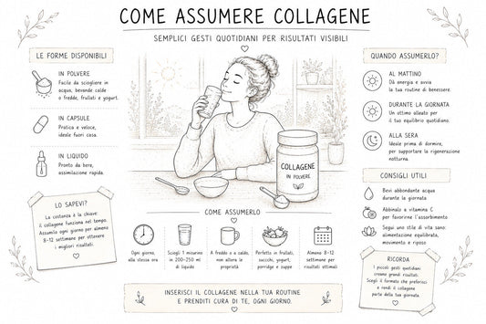 Come assume il collagene correttamente?