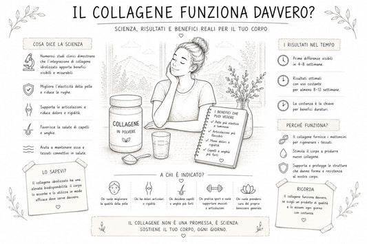 Il collagene funziona? Quali sono i benefici?