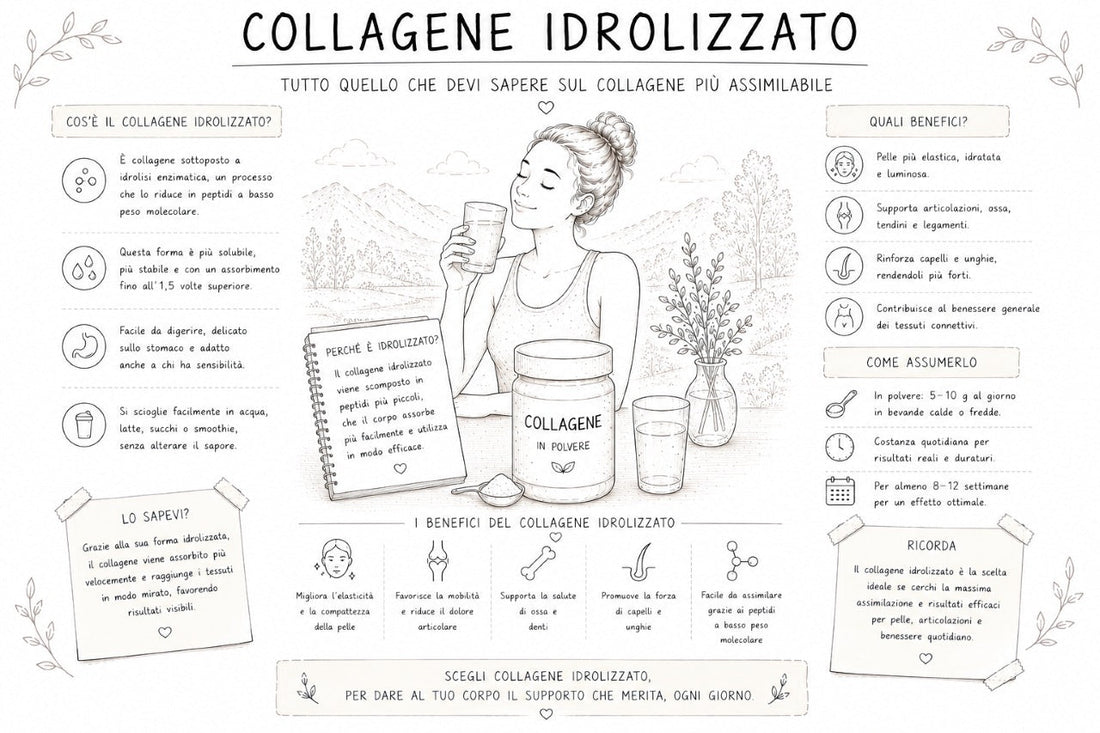 Cos'è il collagene idrolizzato?