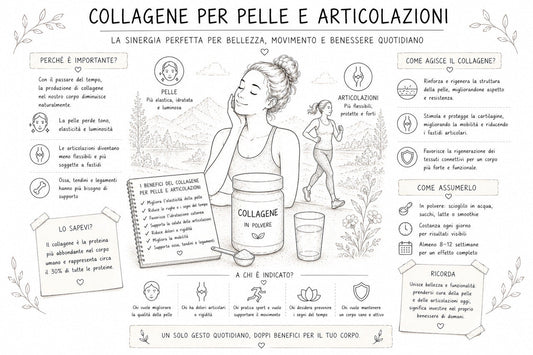 Il collagene serve sia a pelle che articolazioni?