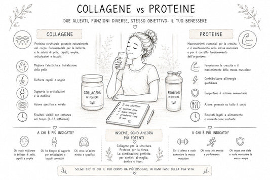 Differenza fra collagene e proteine