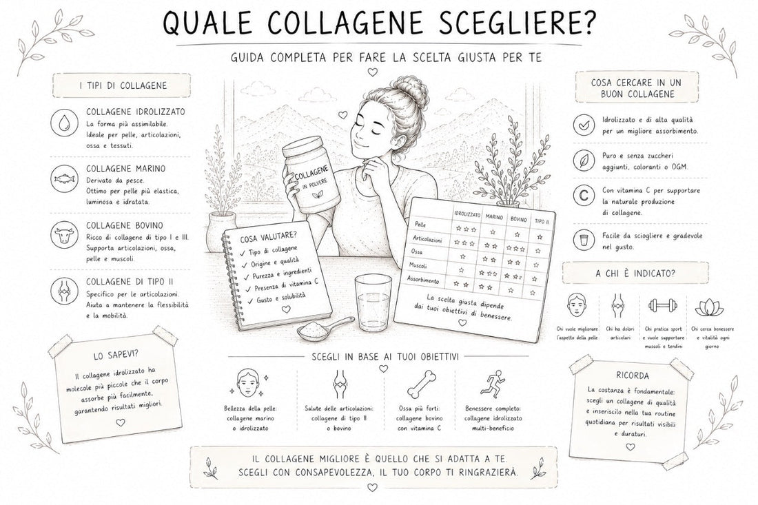 Come scegliere il collagene giusto?