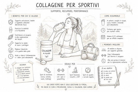 Il collagene aiuta il recupero muscolare?