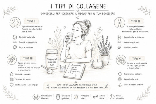 Che tipi di collagene esistono?