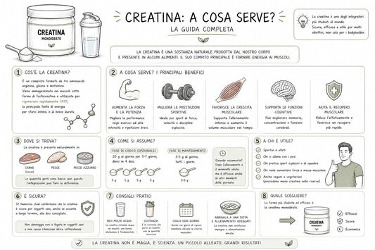 A cosa serve la creatina?
