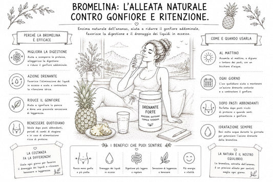 La bromelina contrasta il gonfiore?