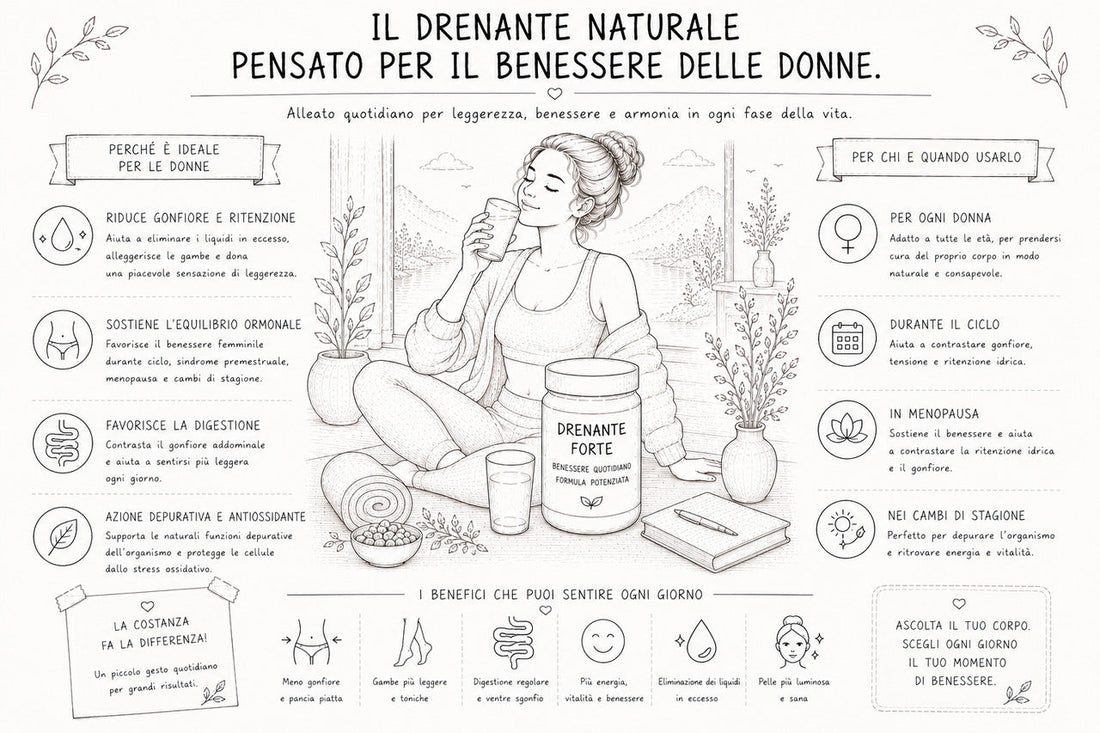 Il drenante è pensato per le donne?