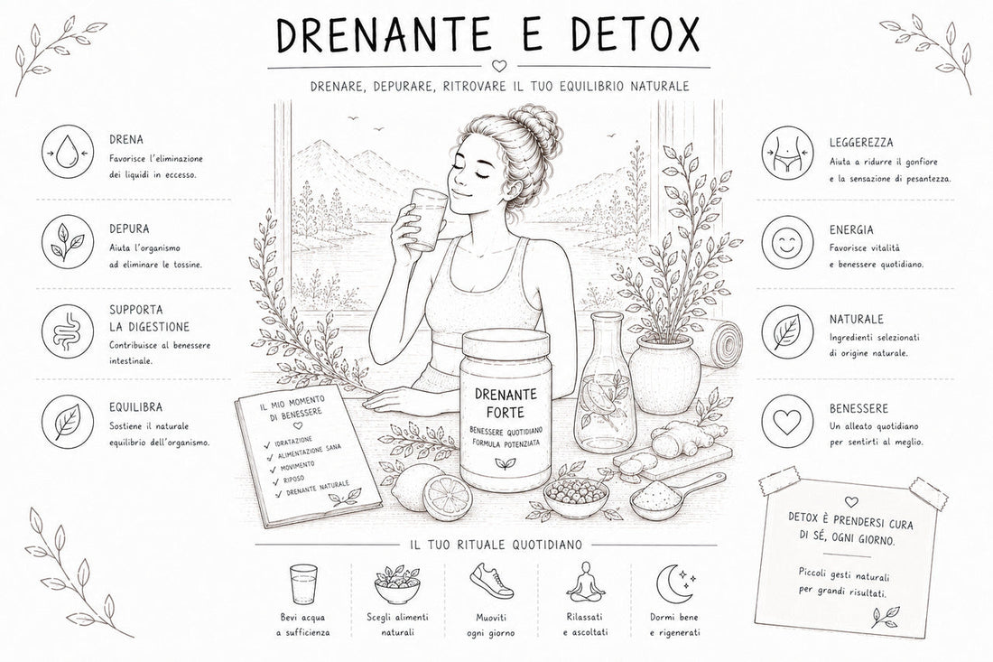Drenante naturale con funzione detox