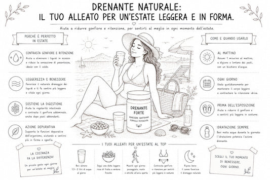 Il drenante è utile durante l'estate?