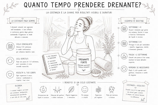 Per quanto devo prendere il drenate?