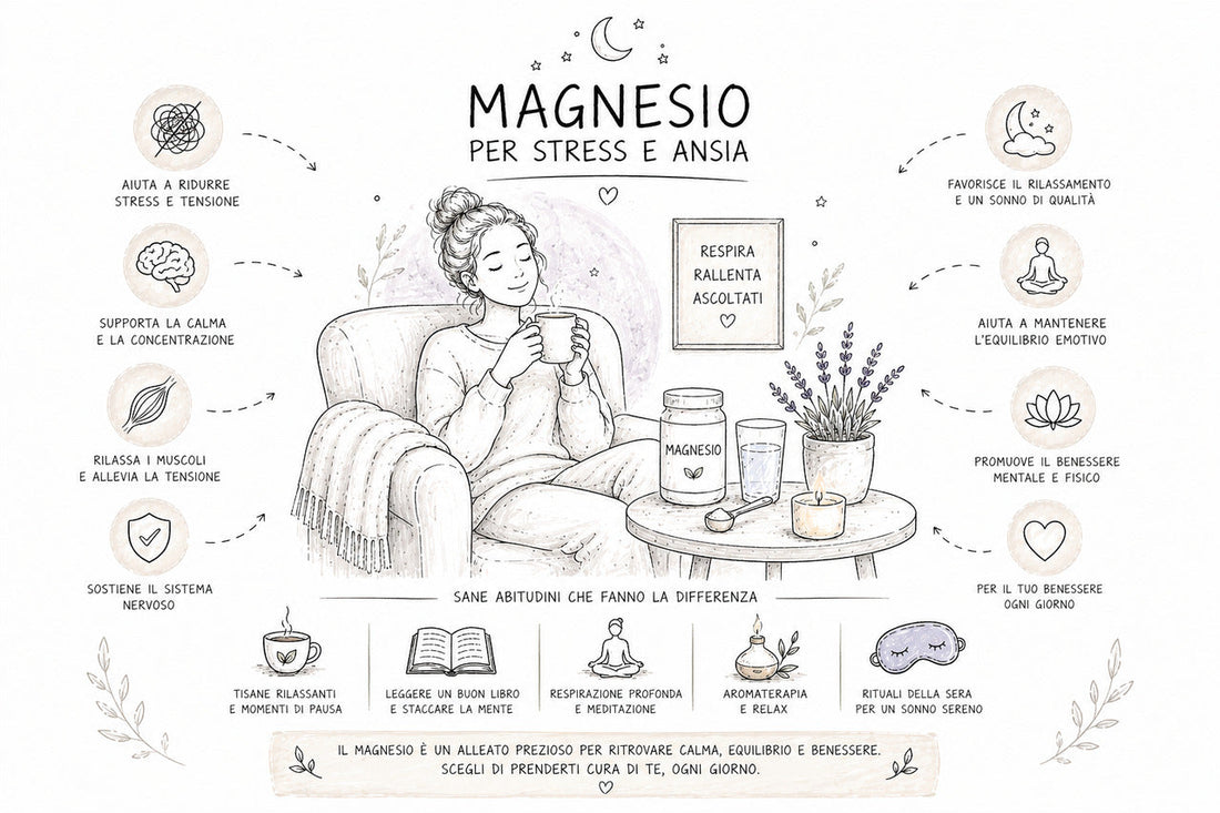 Il magnesio aiuta a combattere lo stress?