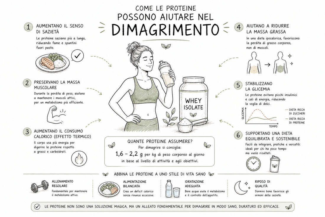 Come dimagrire con l'aiuto delle proteine