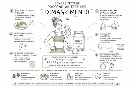 Come dimagrire con l'aiuto delle proteine