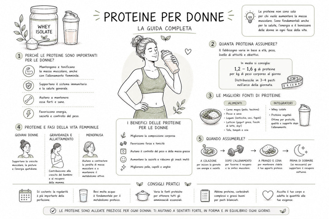 Donne fanno bene ad assumere proteine?