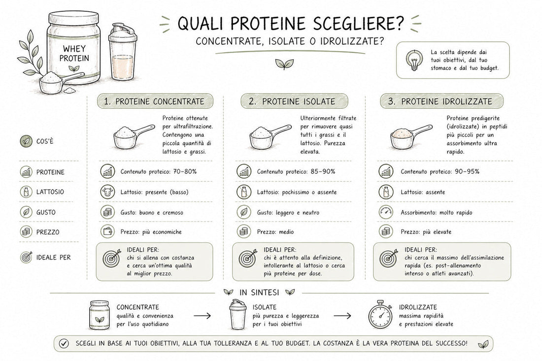 Quali proteine scegliere?