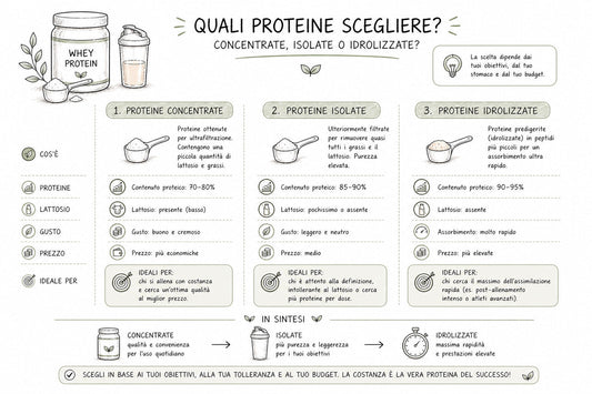 Quali proteine scegliere?