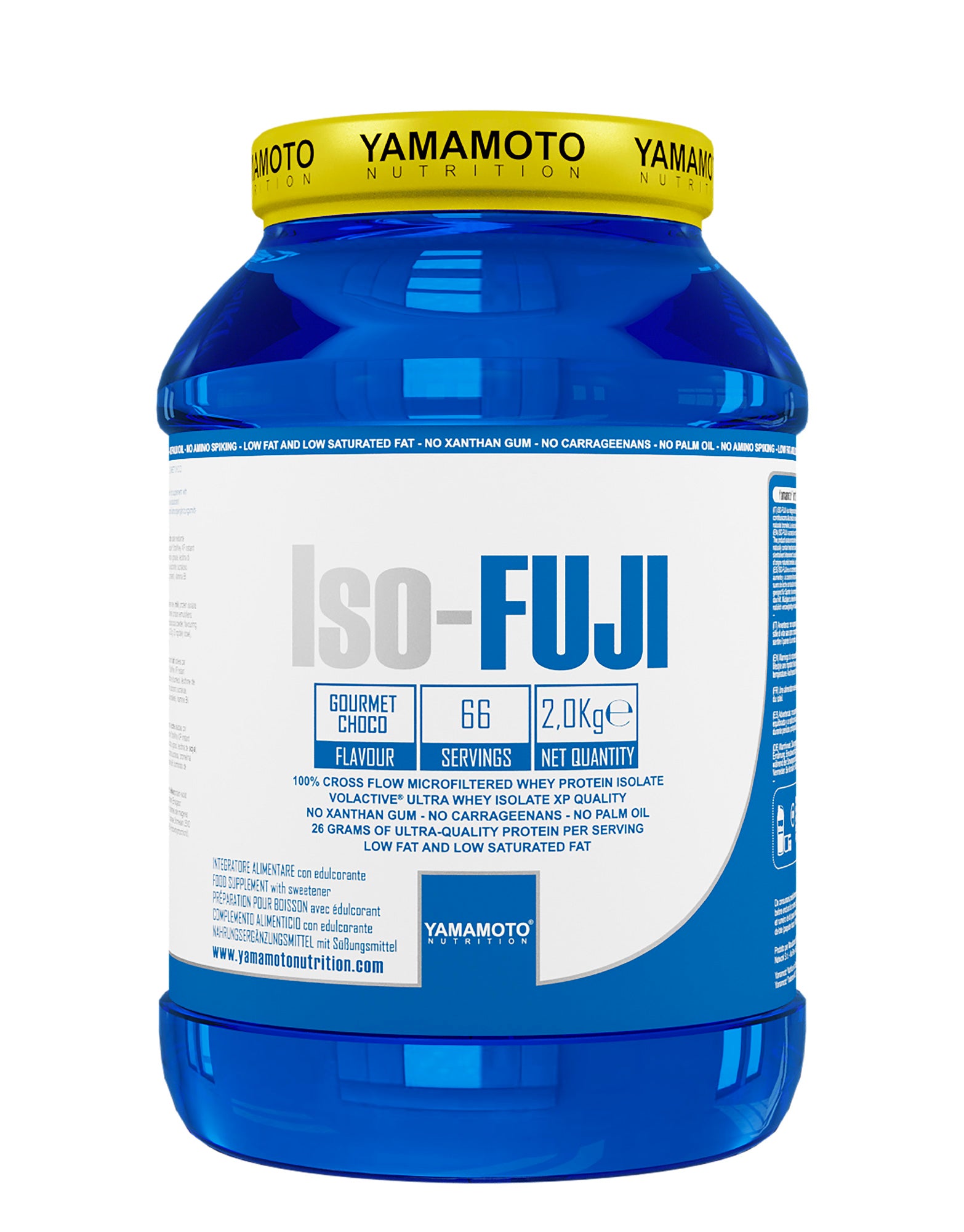 Proteine isolate iso-fuji yamamoto al gusto cioccolato