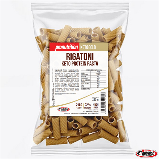 Pasta keto proteica, rigatoni, 250g