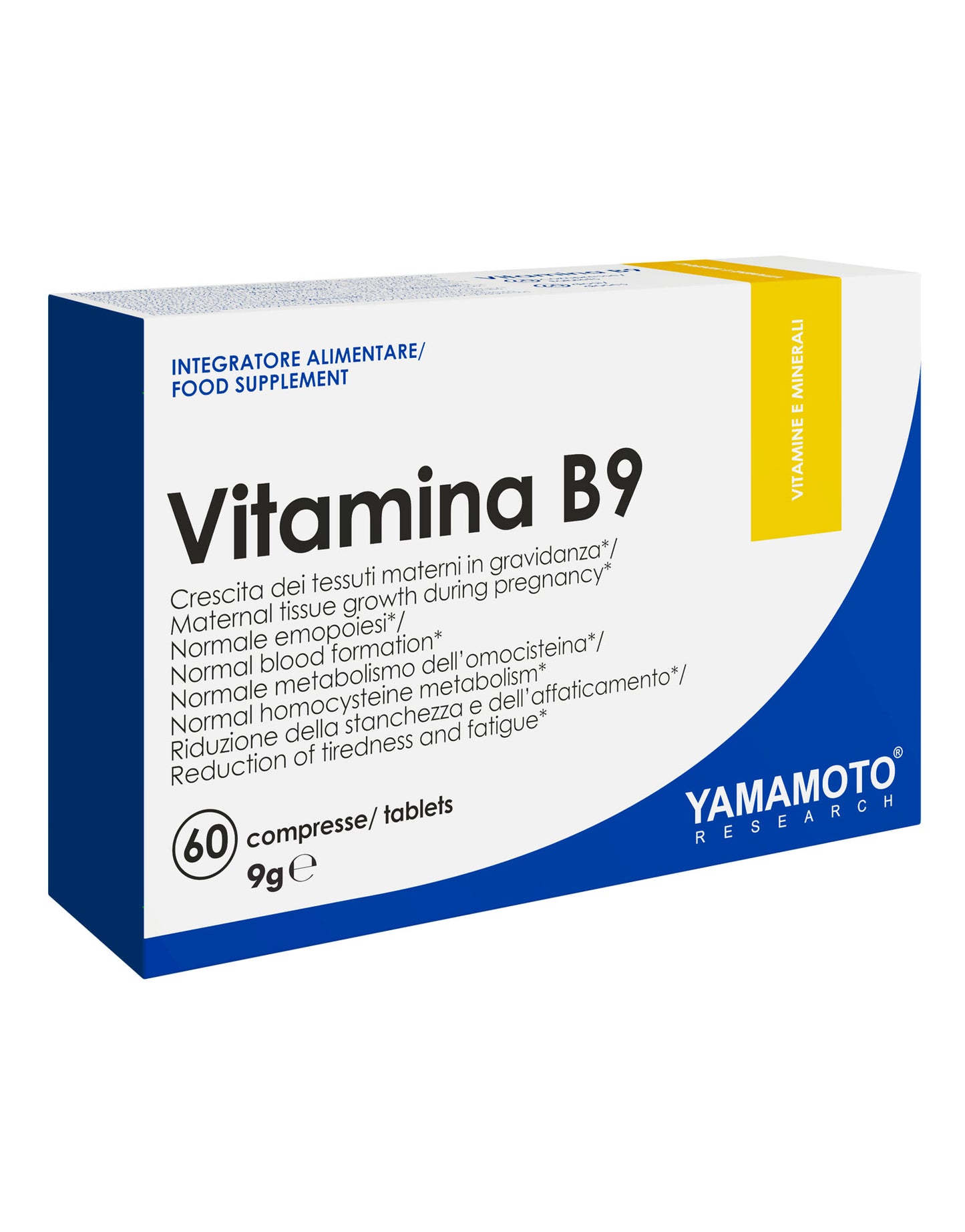 Vitamina B9 Acido folico 400mcg