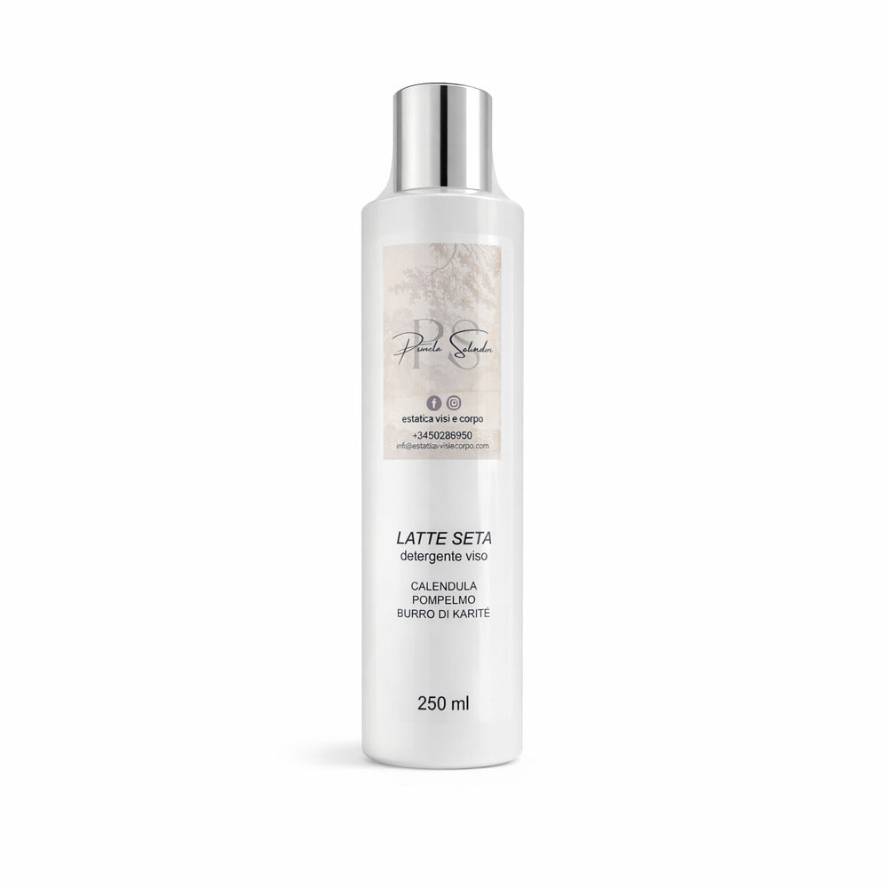 Latte detergente viso delicato con Calendula, Pompelmo e Burro di Karité