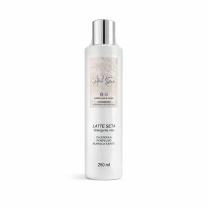 Latte detergente viso delicato con Calendula, Pompelmo e Burro di Karité