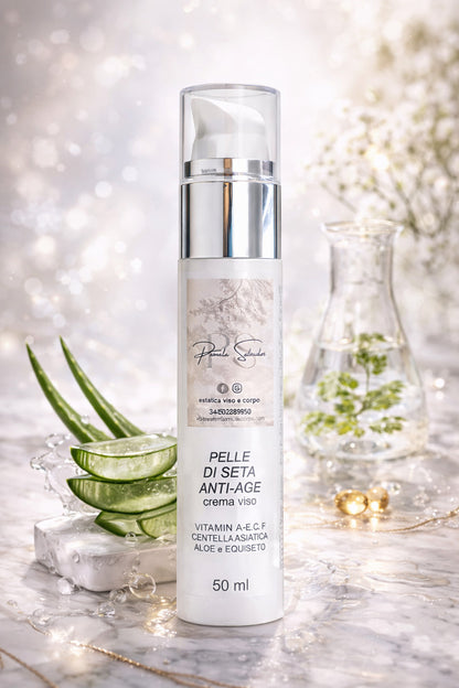 crema viso anti-age ad alta concentrazione di principi attivi funzionali