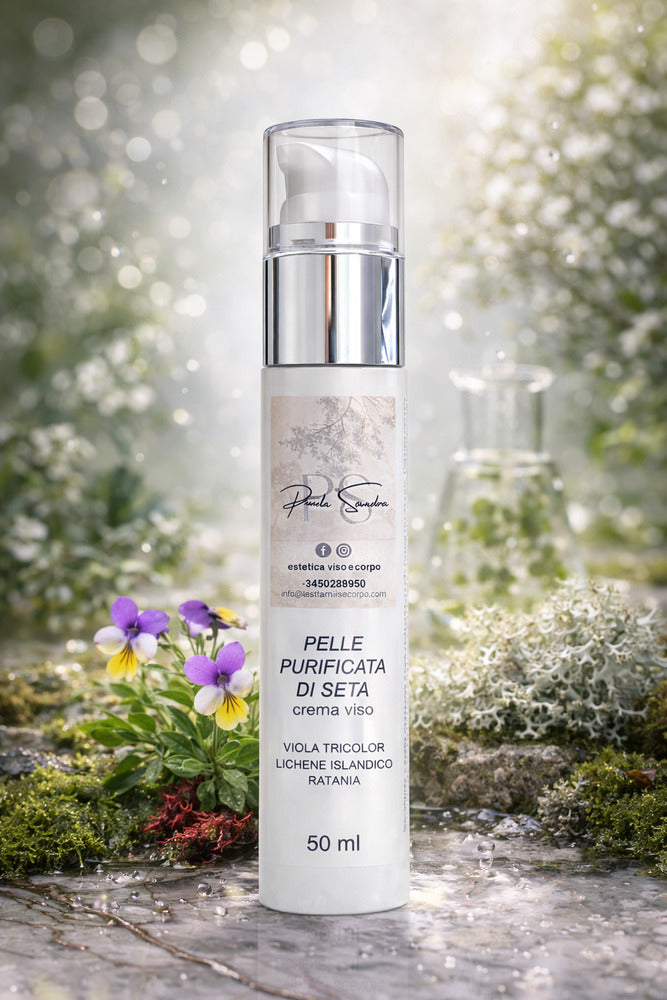 crema viso formulata per riequilibrare e purificare la pelle