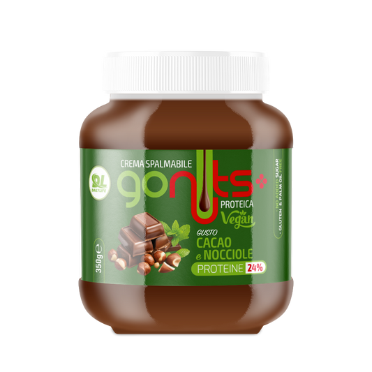 Crema spalmabile cacao e nocciole gonuts vegana