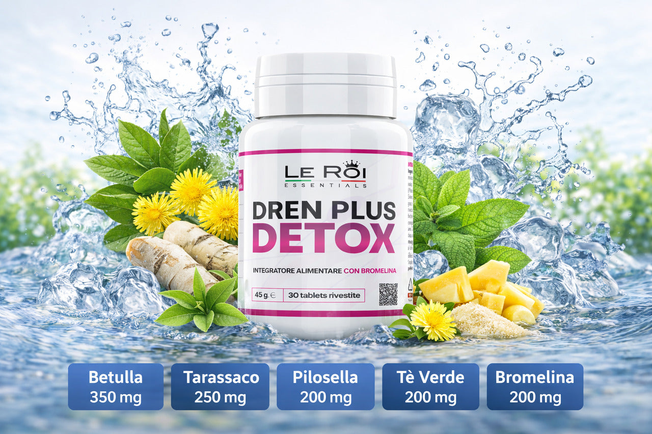 Drenante Forte Naturale per il drenaggio dei liquidi in eccesso e funzione nellente