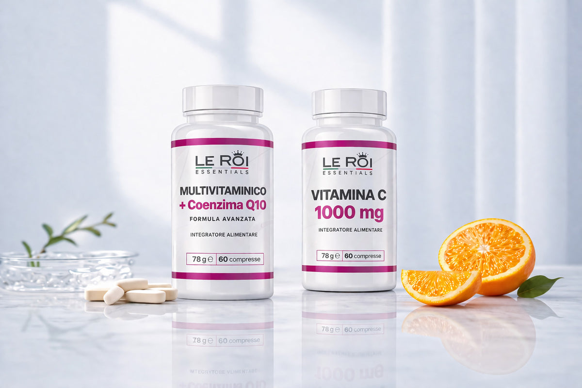 Vitamina C e Multivitaminico con Coenzima Q10