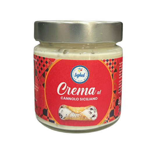 Crema proteica al gusto di cannolo siciliano