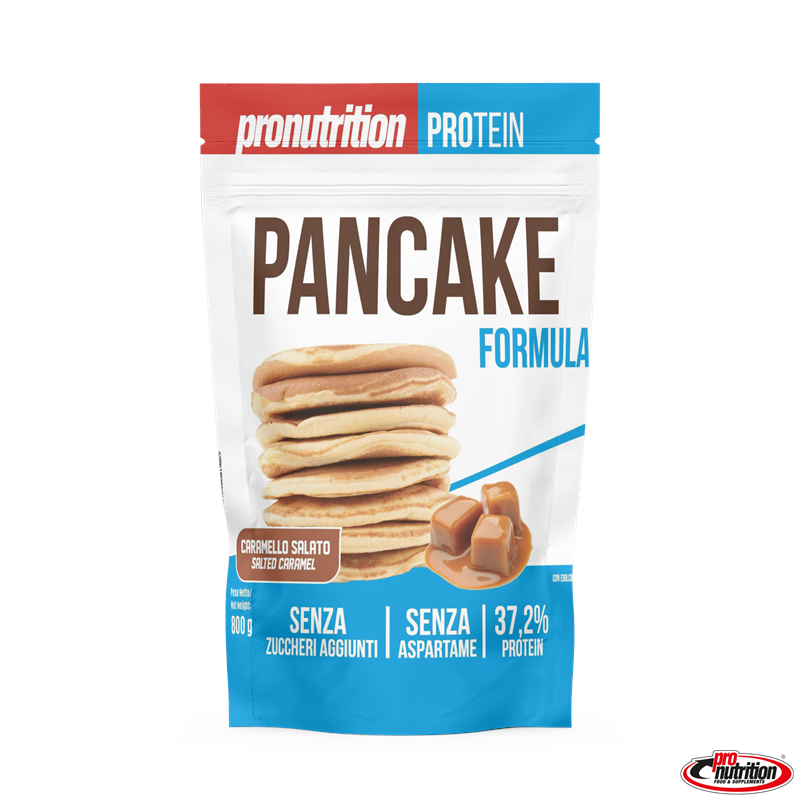 Pancake formula al gusto di caramello salato