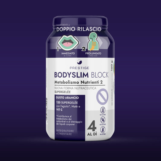 Body slim block contribuice al metabolismo dei carboidrati e al drenaggio dei liquidi corporei
