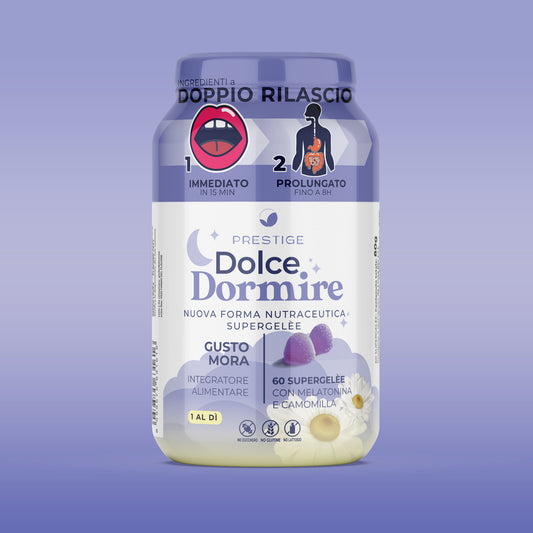 Un sonno più ristoratore e profondo con Dolce Dormire, gommose con ingredienti naturali