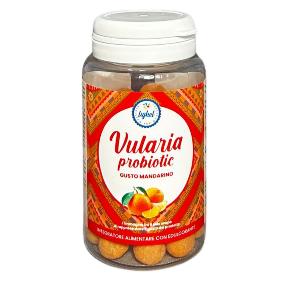 VULARIA PROBIOTIC 60 gommose-80 gr gusto Mandarino LIGHEL