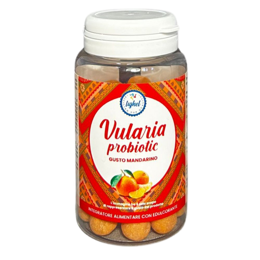 VULARIA PROBIOTIC 60 gommose-80 gr gusto Mandarino LIGHEL