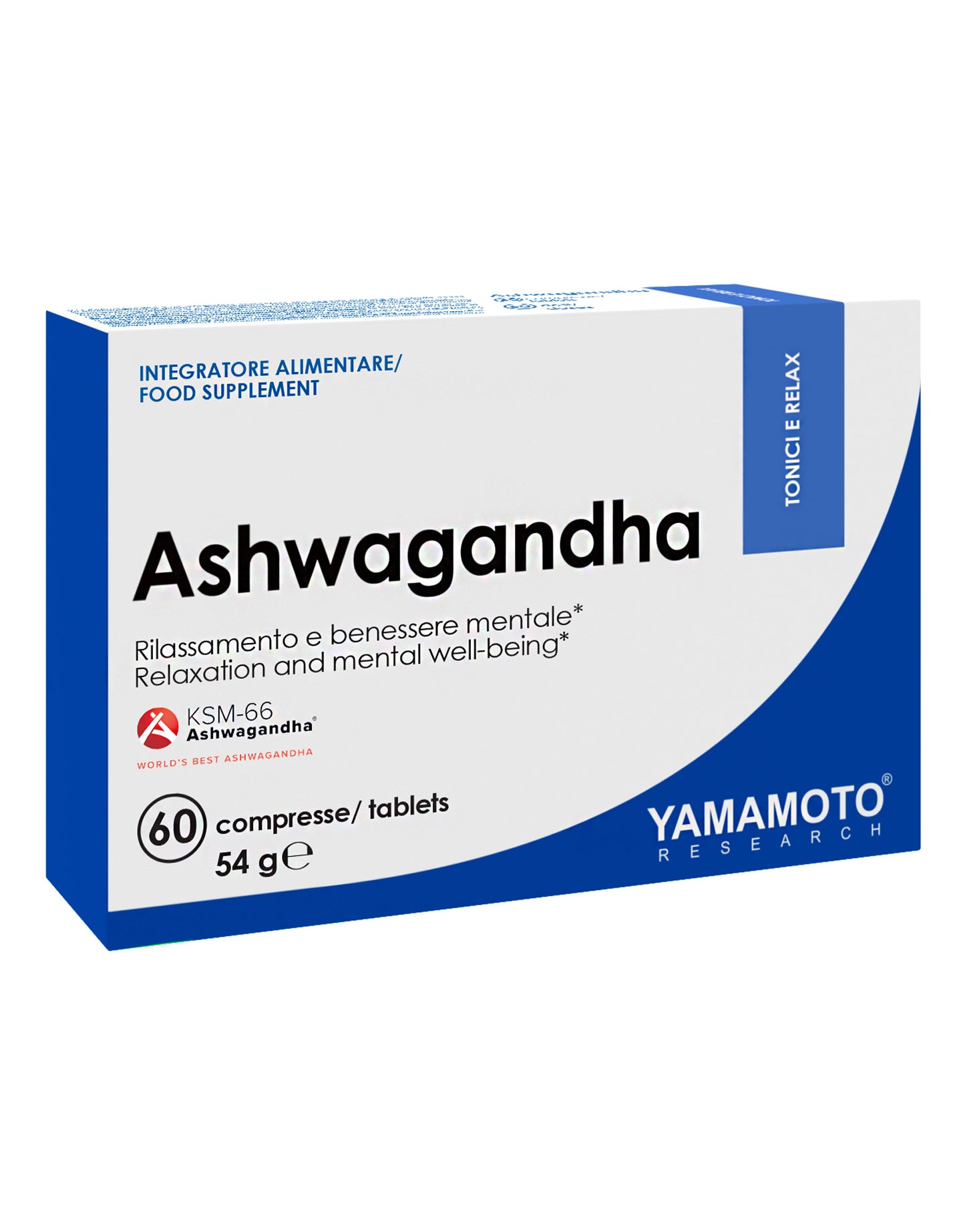 Ashwagandha KSM-66 Yamamoto in compresse