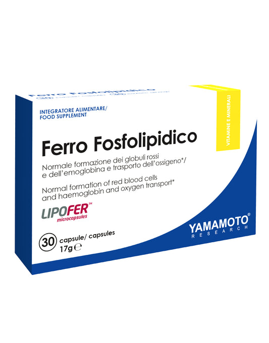 Ferro Fosfolipidico lipofer Yamamoto, 30 capsule